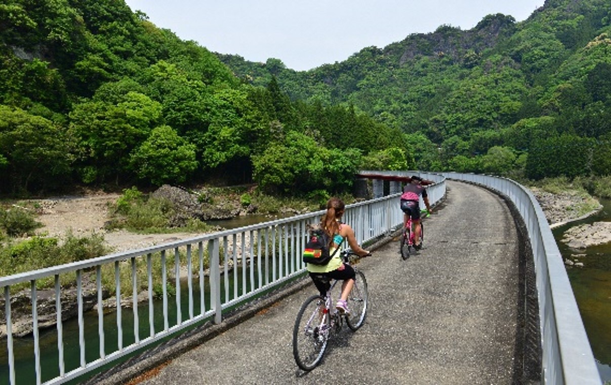 メイプル耶馬サイクリングロードの写真