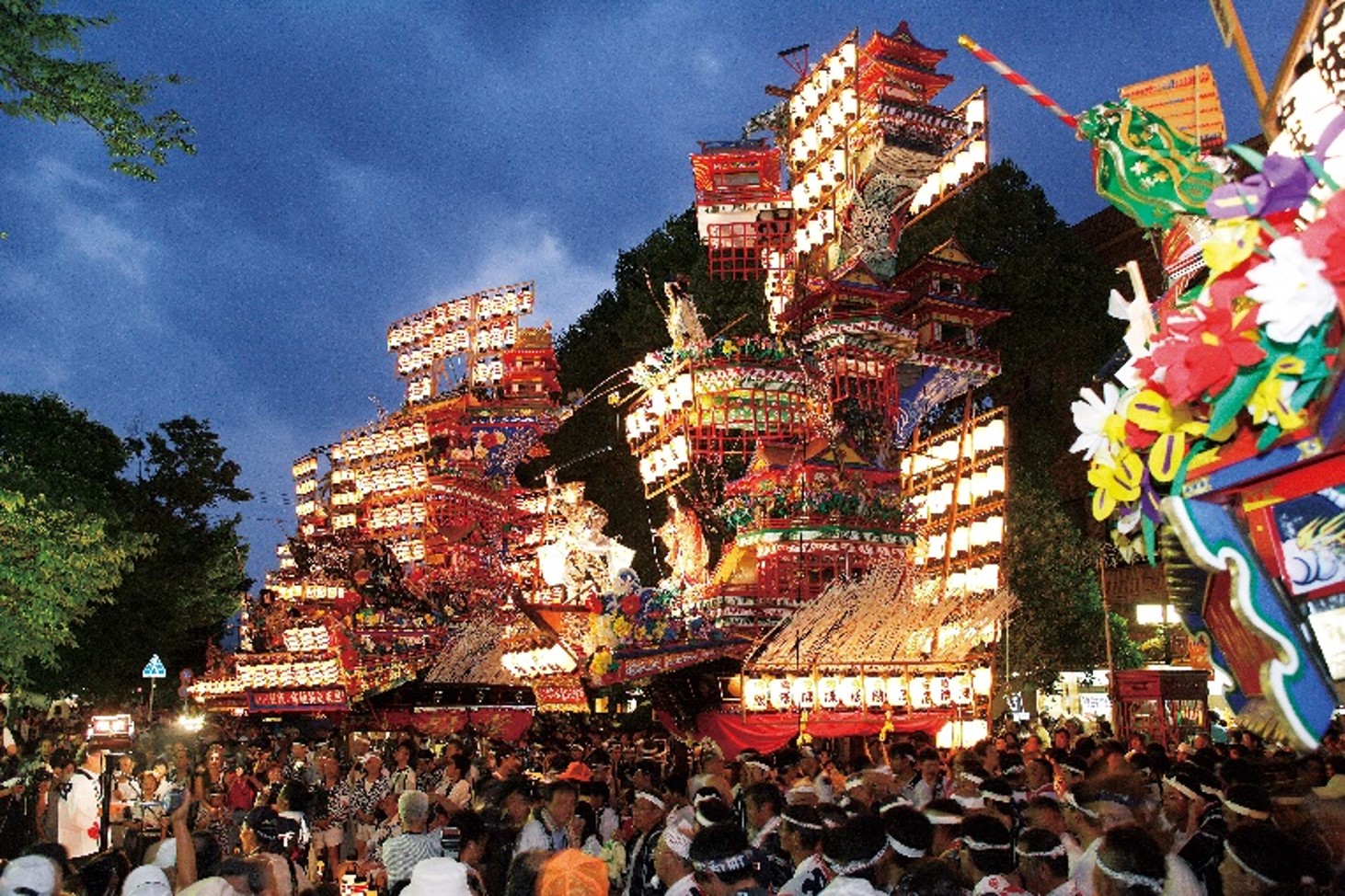 日田祇園祭りの写真